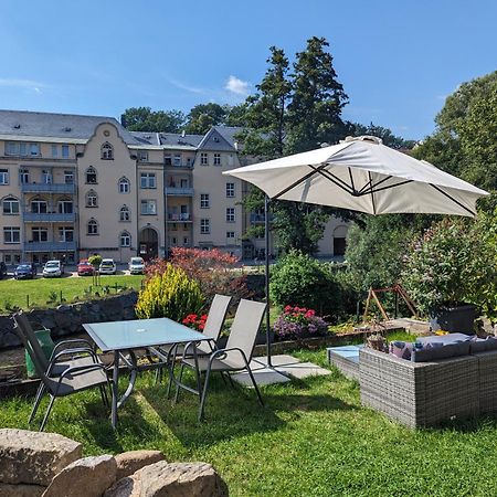 Uo2 - Urlaubsmagie - Garten, Whirlpool, Sauna Apartment เซบนิทซ์ ภายนอก รูปภาพ