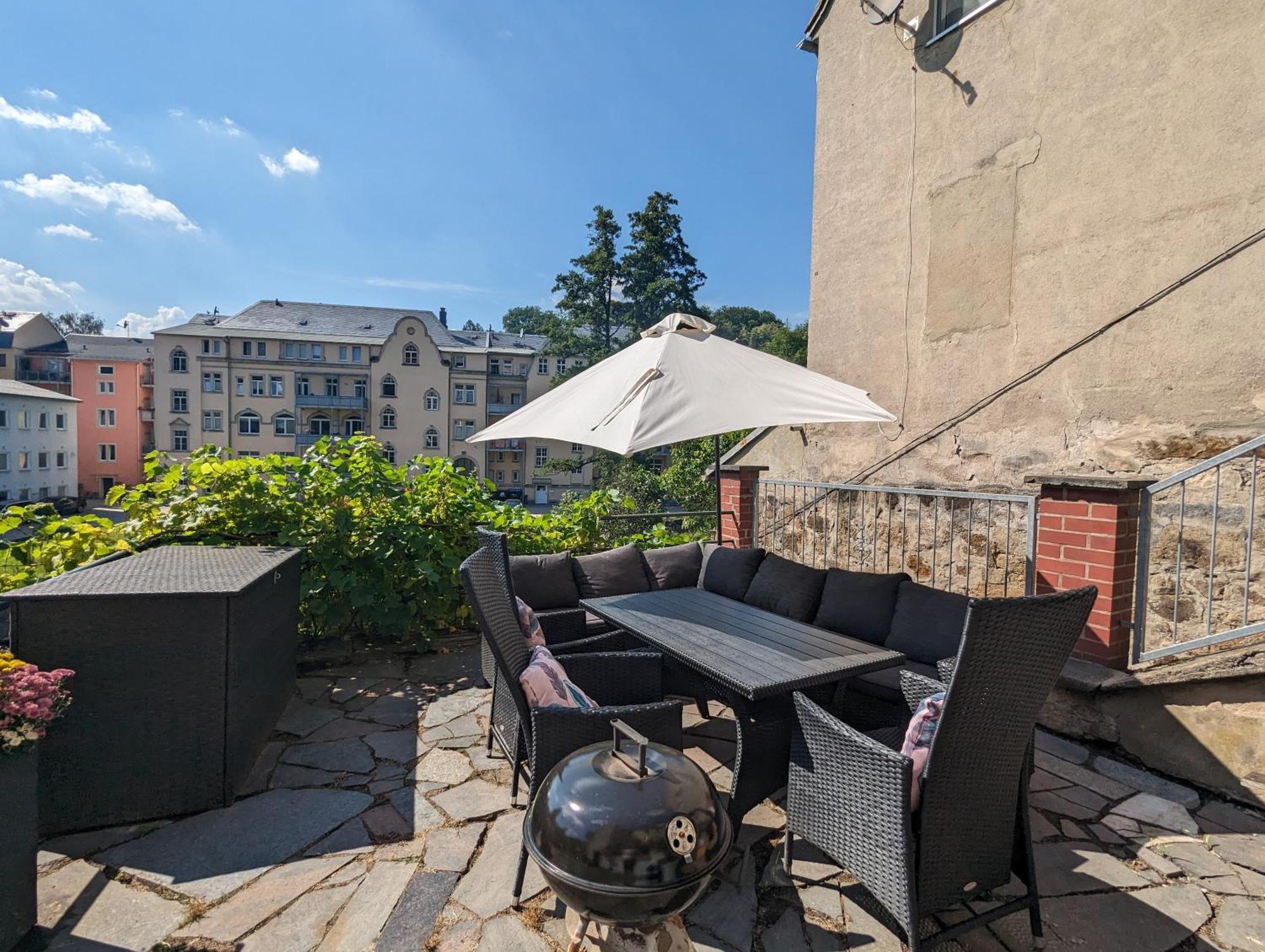 Uo2 - Urlaubsmagie - Garten, Whirlpool, Sauna Apartment เซบนิทซ์ ภายนอก รูปภาพ