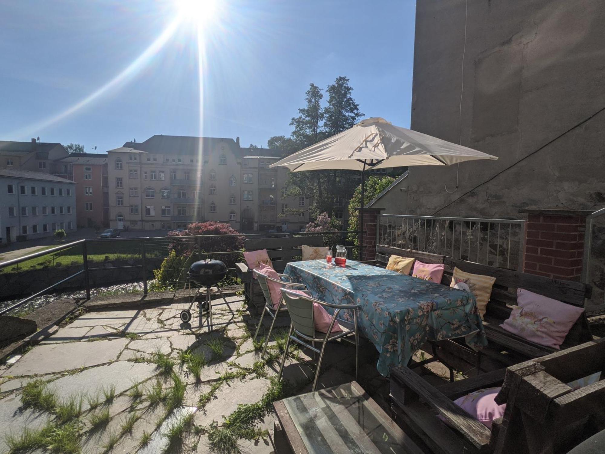 Uo2 - Urlaubsmagie - Garten, Whirlpool, Sauna Apartment เซบนิทซ์ ภายนอก รูปภาพ