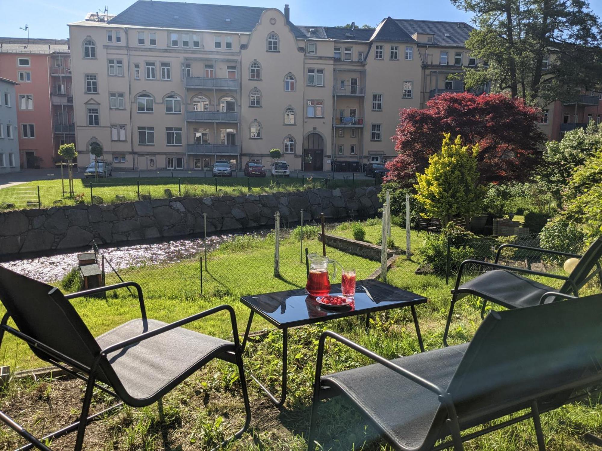 Uo2 - Urlaubsmagie - Garten, Whirlpool, Sauna Apartment เซบนิทซ์ ภายนอก รูปภาพ