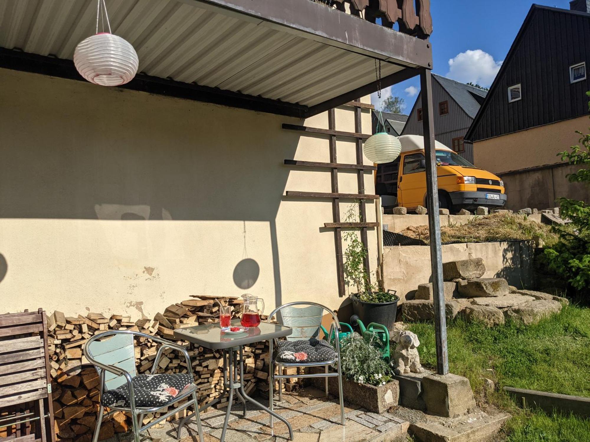 Uo2 - Urlaubsmagie - Garten, Whirlpool, Sauna Apartment เซบนิทซ์ ภายนอก รูปภาพ