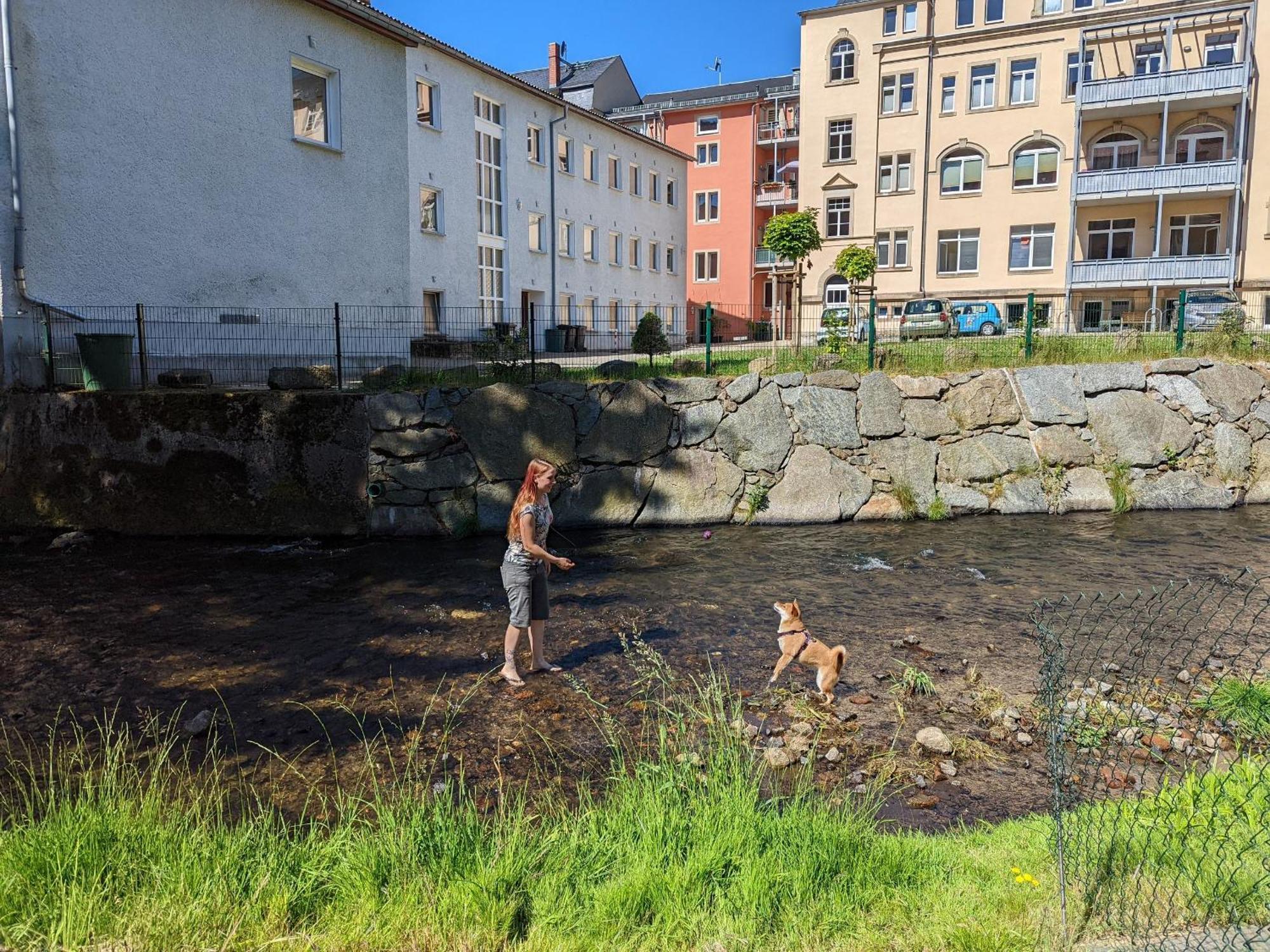 Uo2 - Urlaubsmagie - Garten, Whirlpool, Sauna Apartment เซบนิทซ์ ภายนอก รูปภาพ