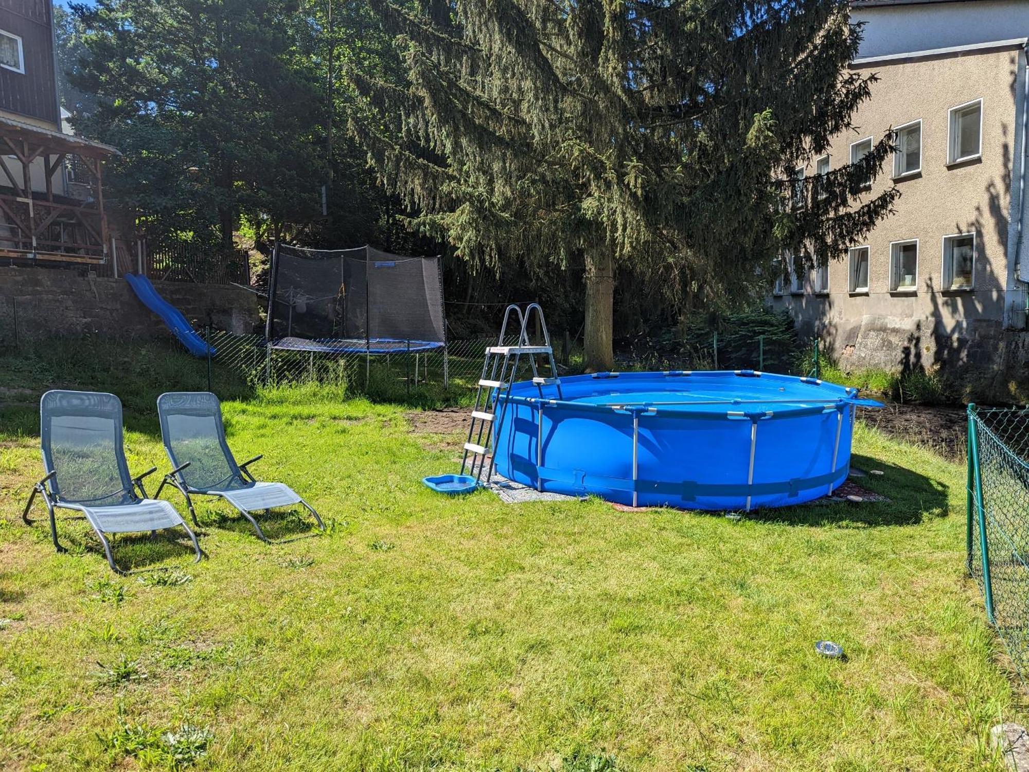 Uo2 - Urlaubsmagie - Garten, Whirlpool, Sauna Apartment เซบนิทซ์ ภายนอก รูปภาพ