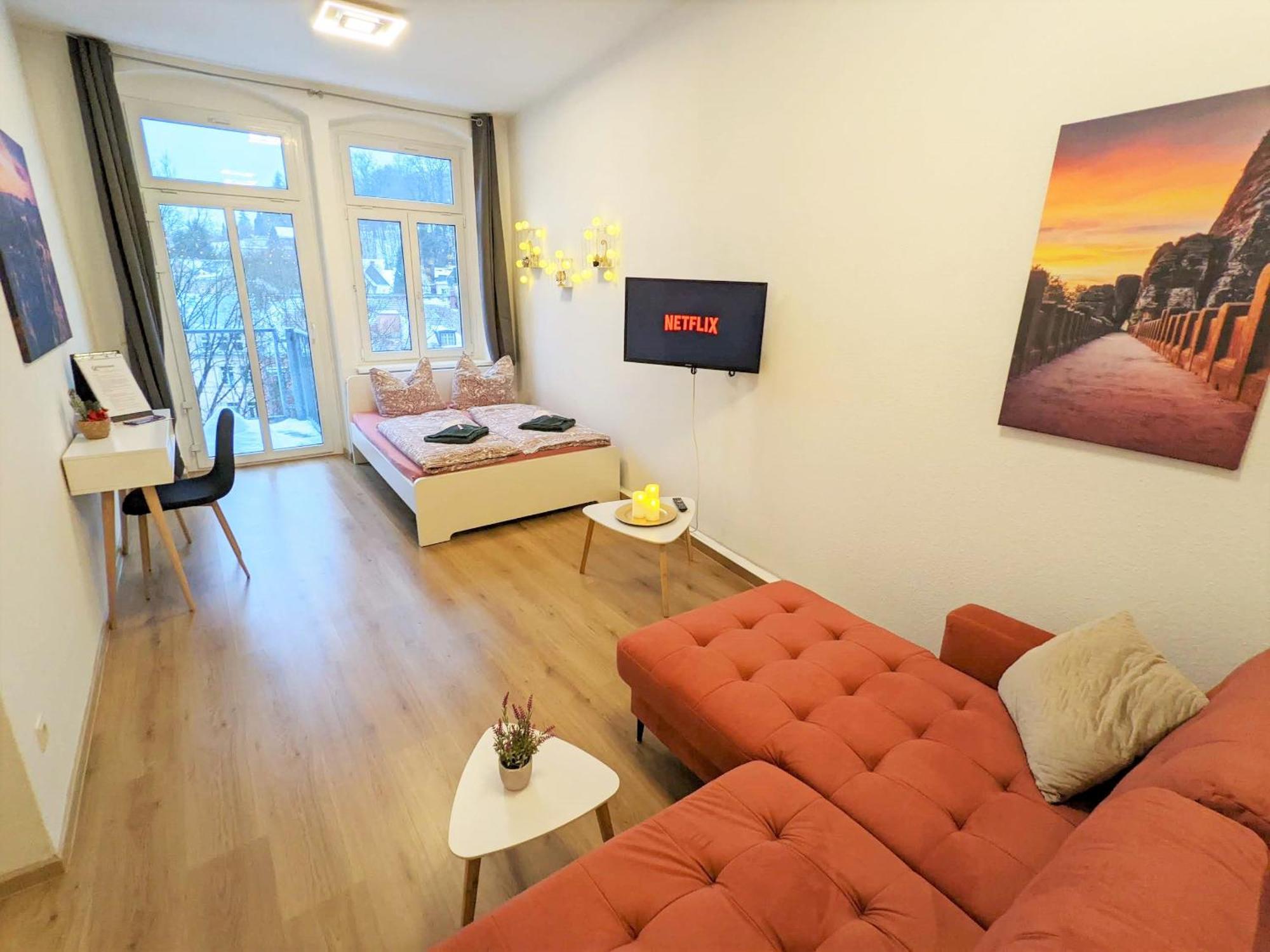Uo2 - Urlaubsmagie - Garten, Whirlpool, Sauna Apartment เซบนิทซ์ ภายนอก รูปภาพ